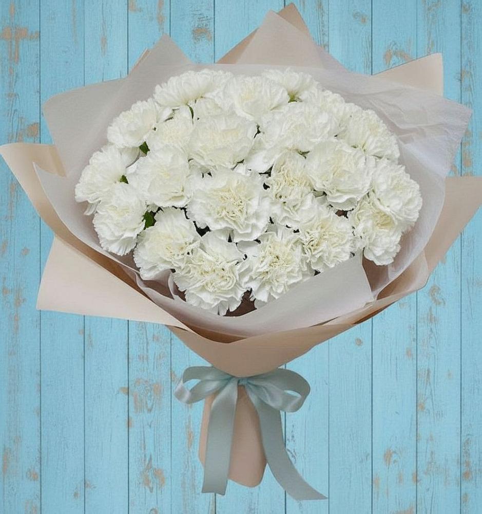 Букет цветов из: Гвоздики в Приволжске