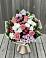 Букет цветов из: Альстромерии, Гвоздики, Розы и Хризантемы в Приволжске