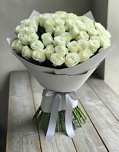 Букет 35 Белых роз в Приволжске