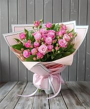 Букет Розовый кустик #REPLACE_PRED# Приволжске