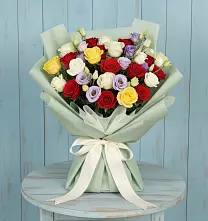 Букет цветов из:  Розы в Приволжске