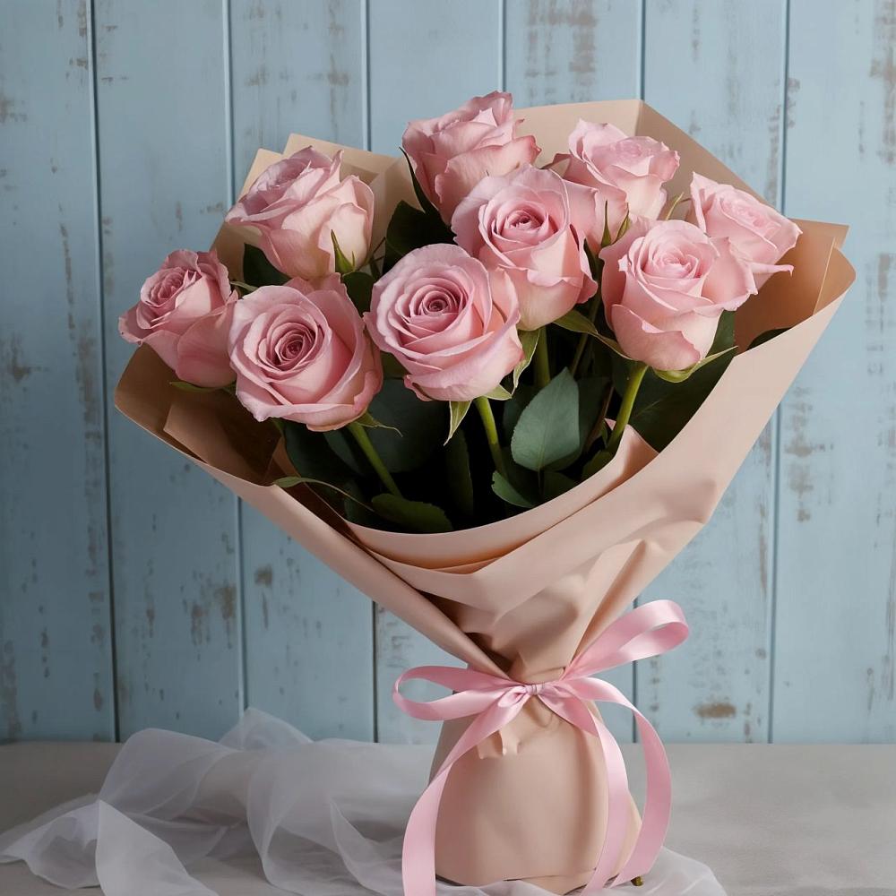 Букет цветов из: Розы в Приволжске