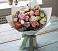 Букет цветов из: Розы, Лизиантусы и Гвоздики в Приволжске