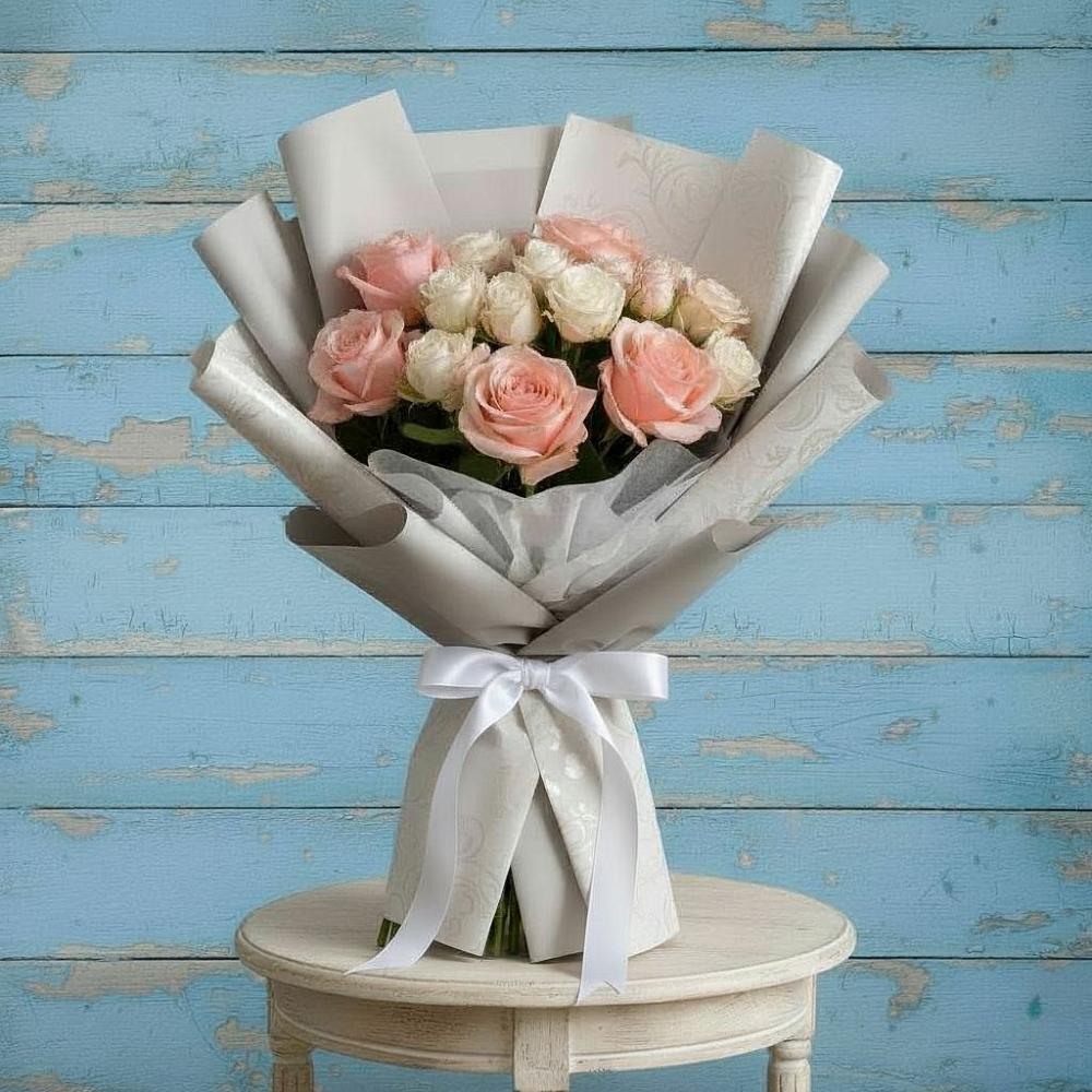 Букет цветов из: Розы в Приволжске