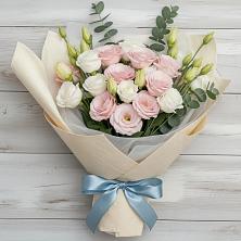 Букет цветов из:  Лизиантусы в Приволжске