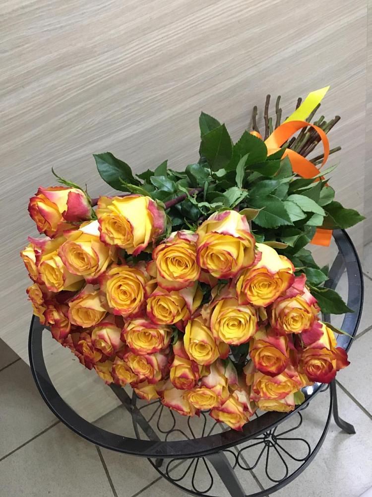 Букет Желтые розы в Приволжске