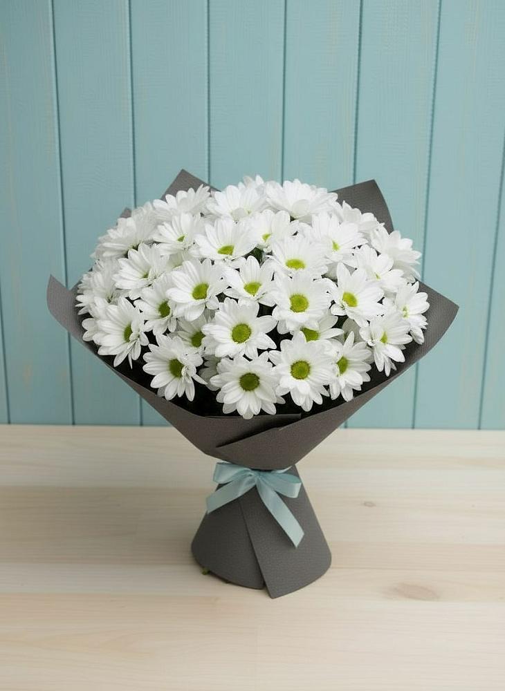 Букет цветов из: Хризантемы в Приволжске