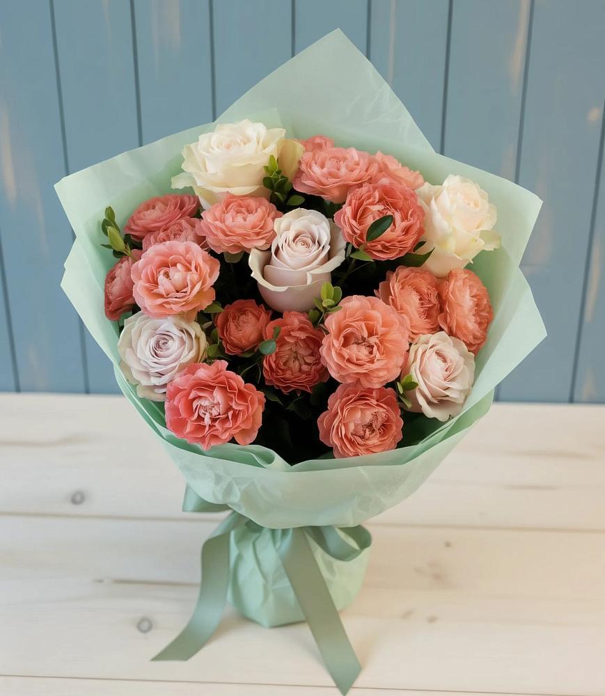 Букет цветов из: Розы в Приволжске