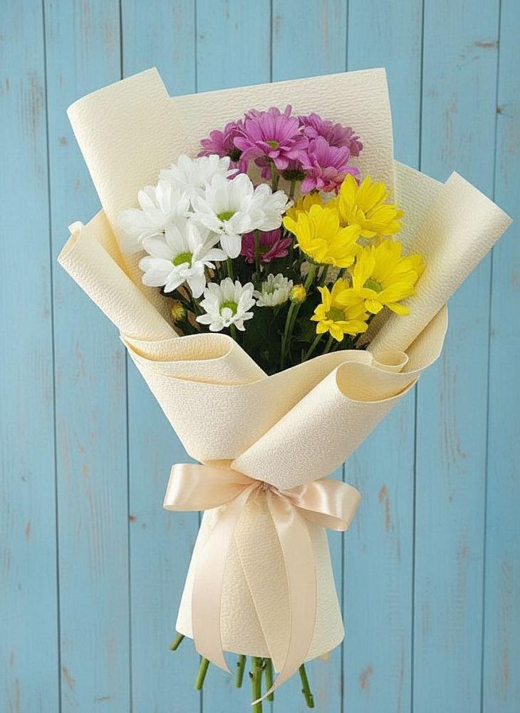 Букет цветов из: Хризантемы в Приволжске