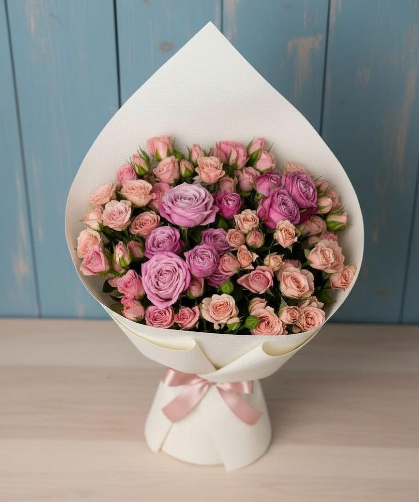 Букет цветов из: Розы в Приволжске